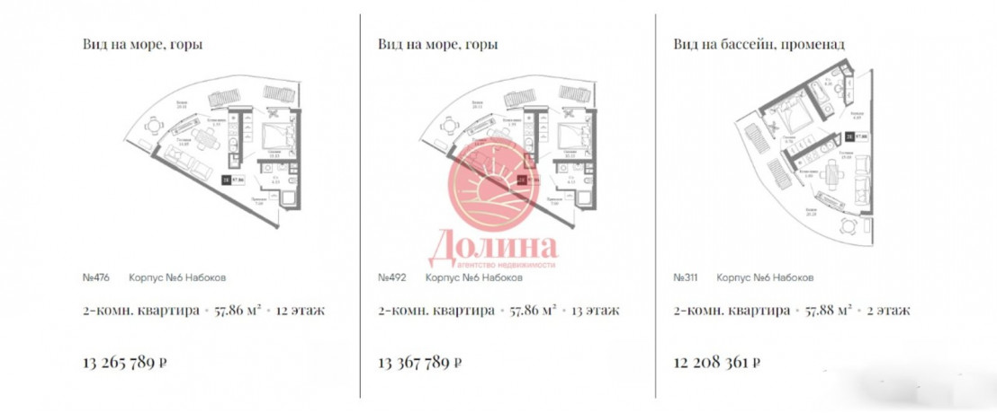 ЖК Крымская Резиденция - корпус Набоков г.Алушта