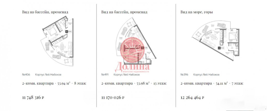 ЖК Крымская Резиденция - корпус Набоков г.Алушта