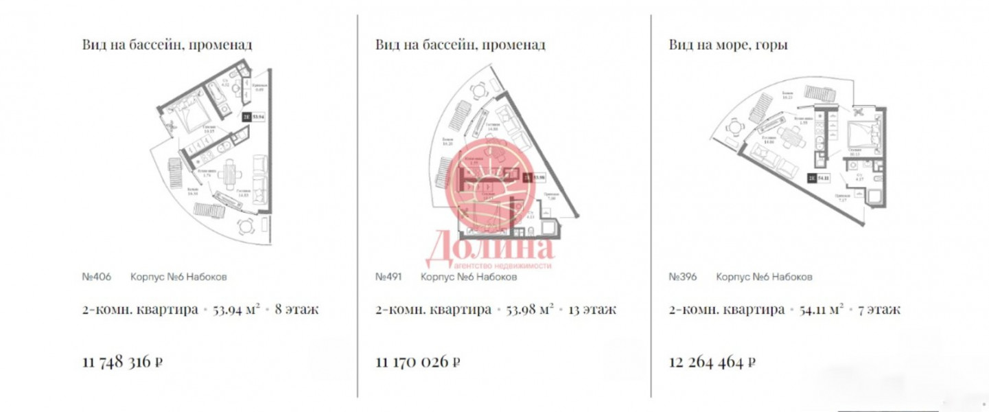 ЖК Крымская Резиденция - корпус Набоков г.Алушта